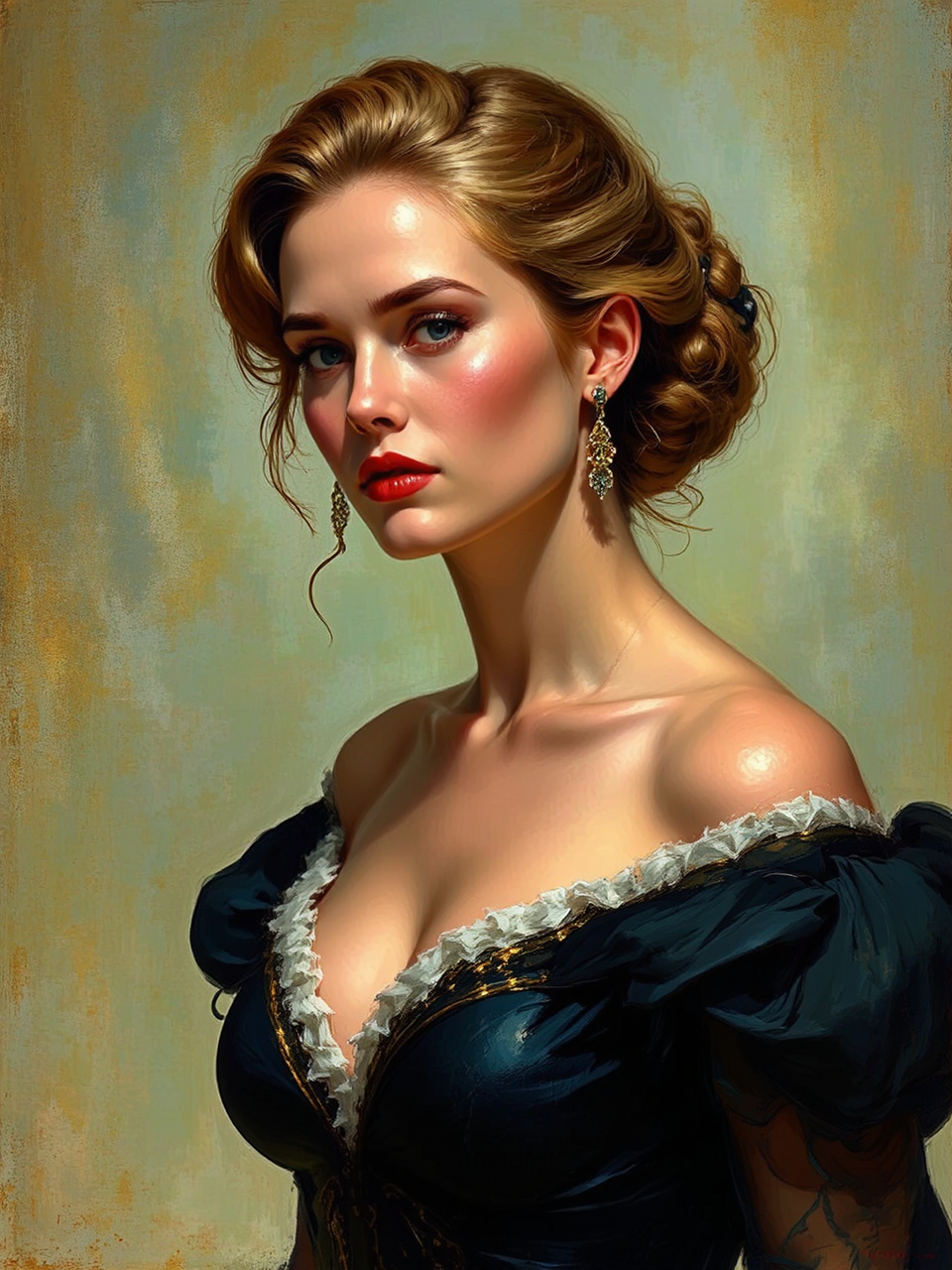 Allegorical portrait of a