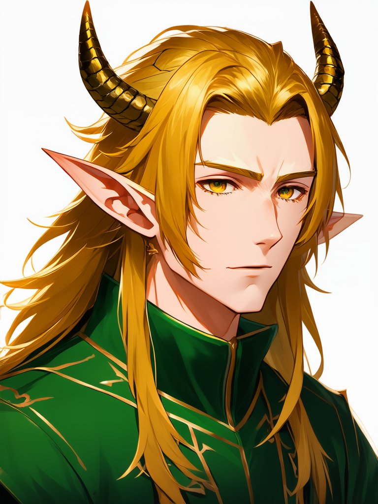 Adult male elf with