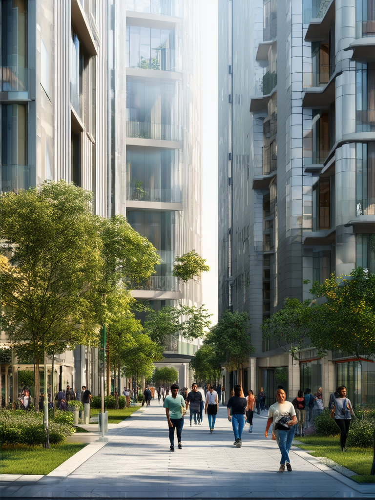 Sustainable mixed-use urban development