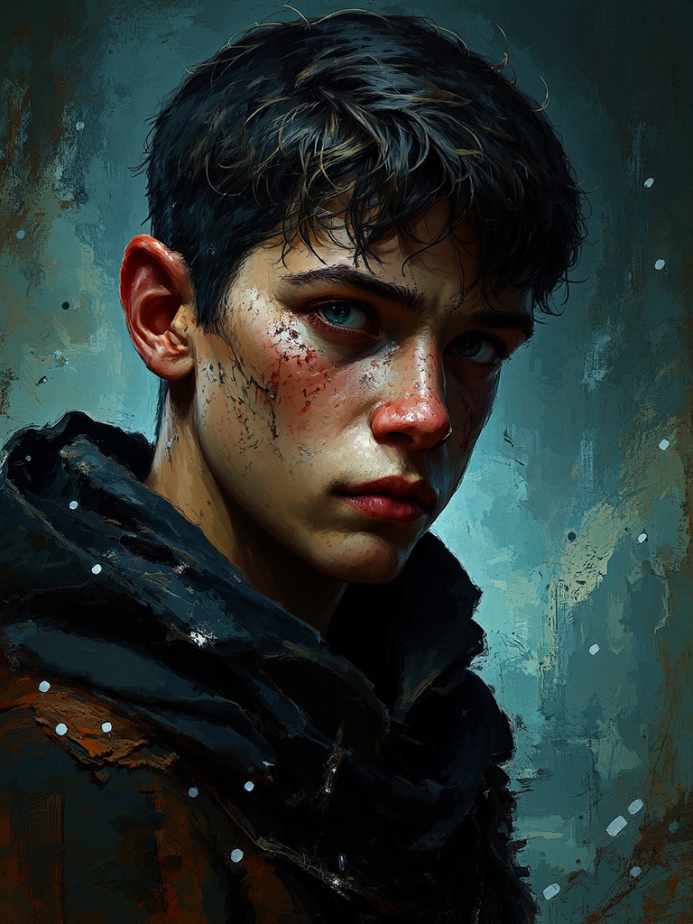 Portrait of a young