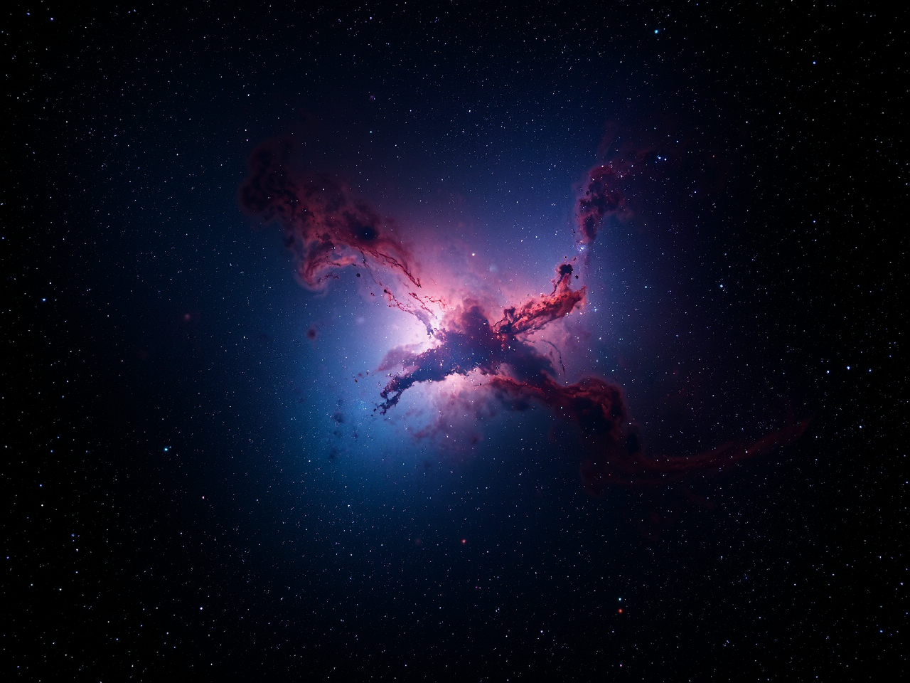 A nebula in the