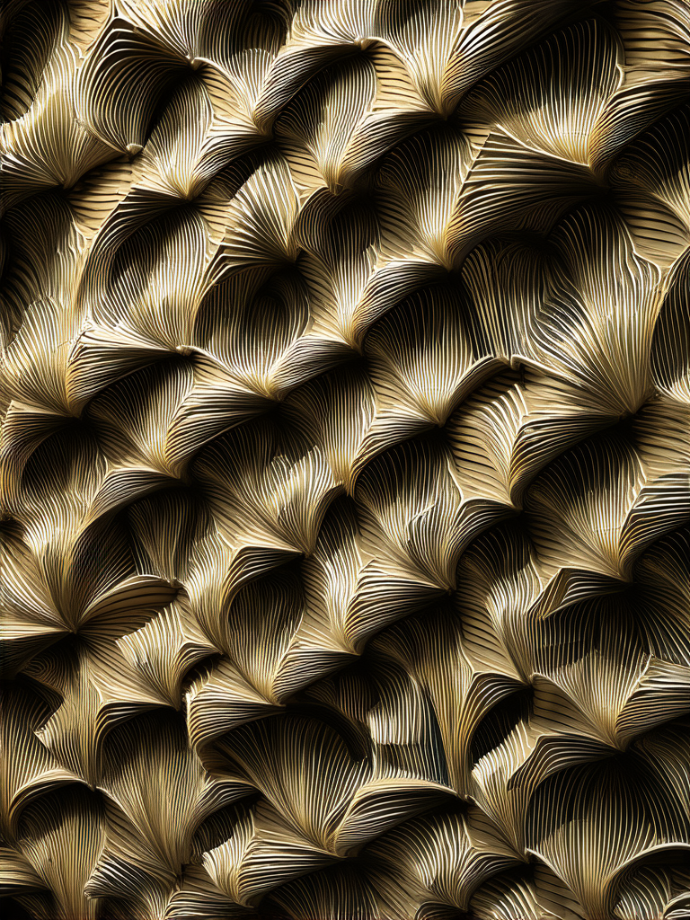 Geometric 3D design pattern