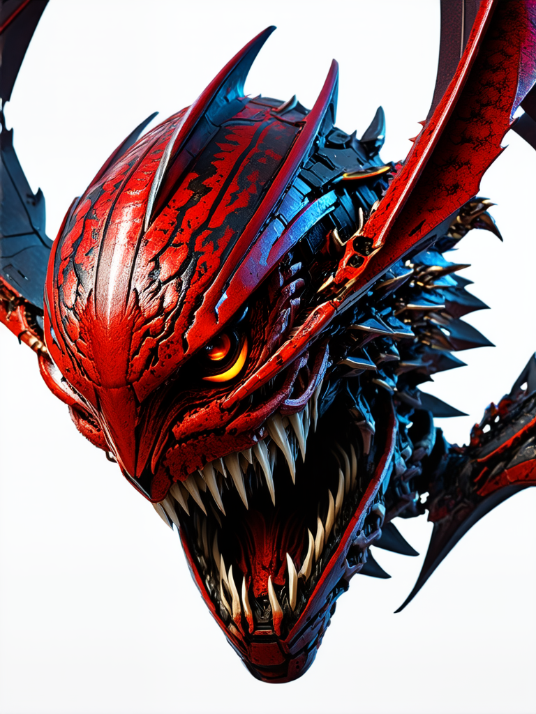 Mecha creature with crustacean