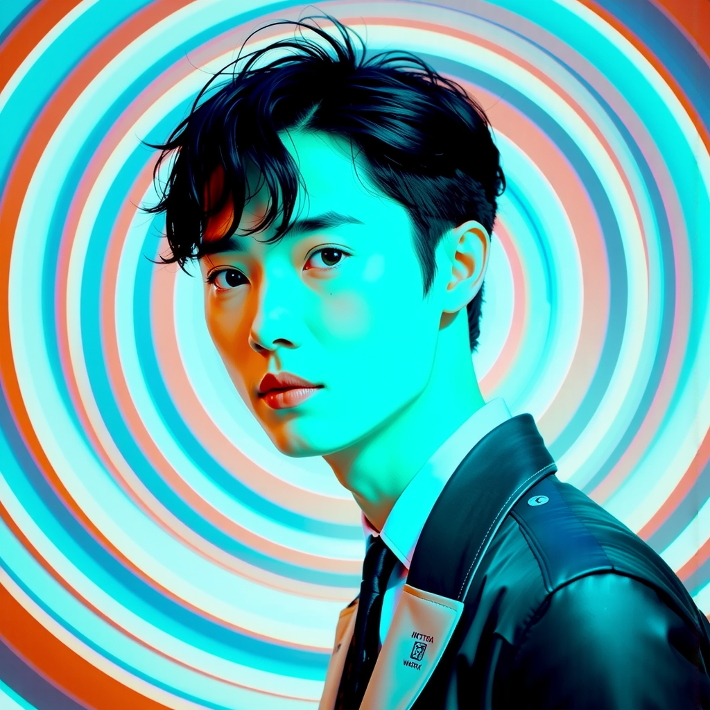 Portrait of a superhero