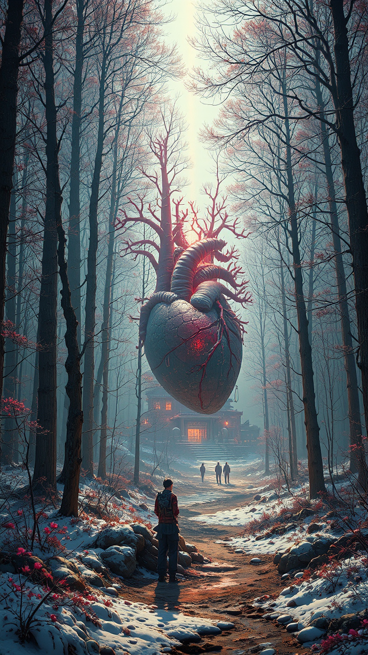 A highly detailed, futuristic