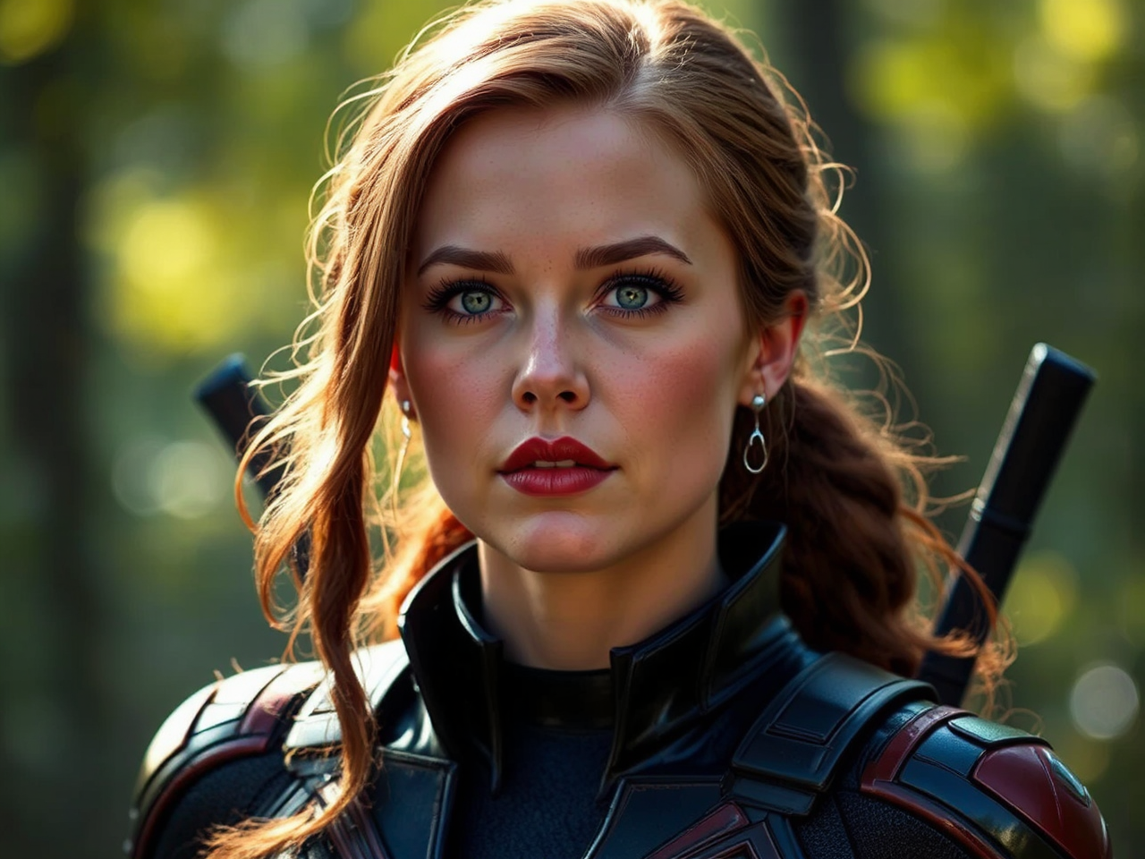 Emily Wickersham playing Black