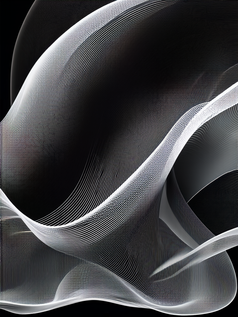 Black and White Wave