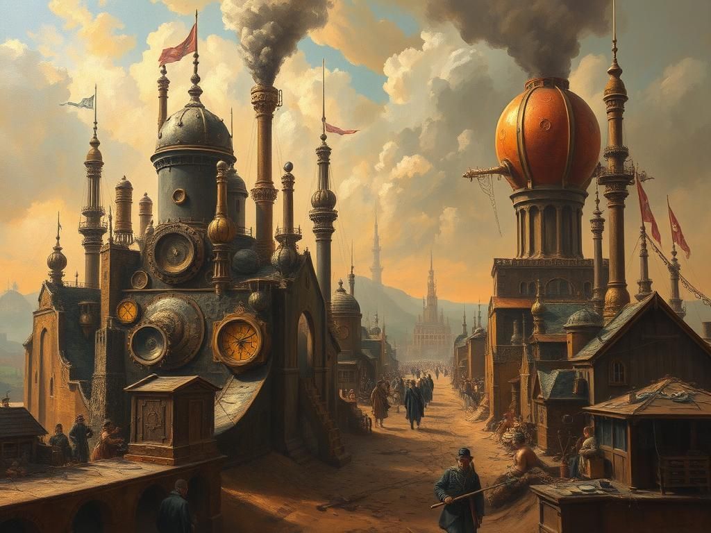 Clockwork Metropolis in Golden