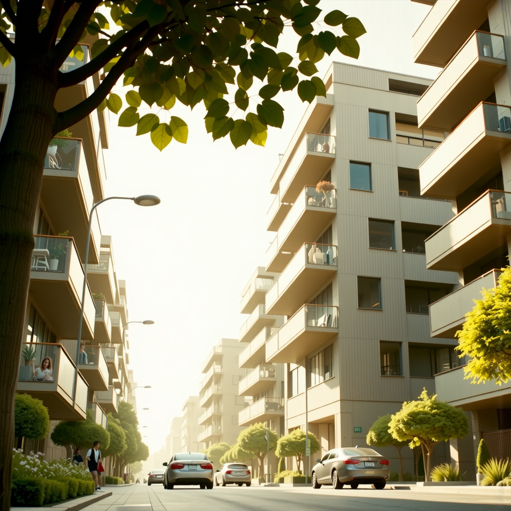 Sustainable, walkable, eco-friendly urban