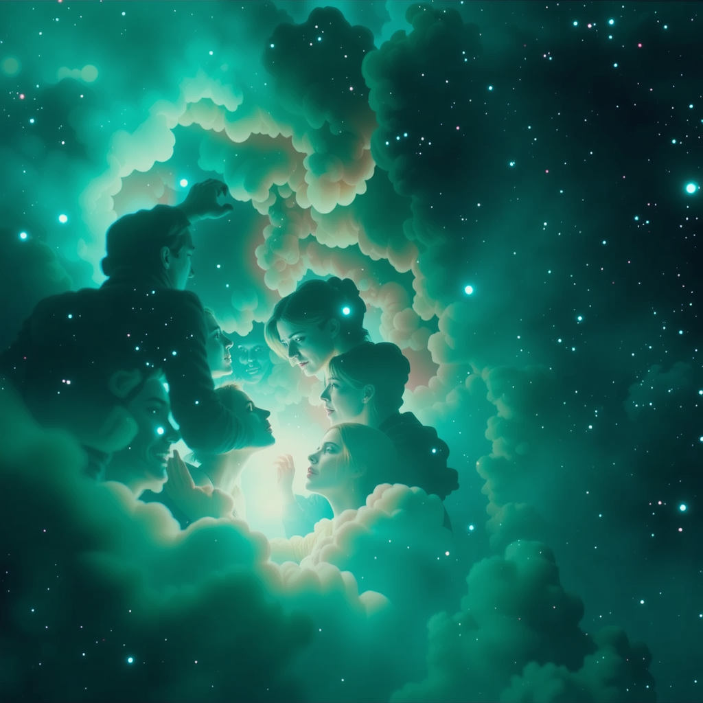 A nebula in the