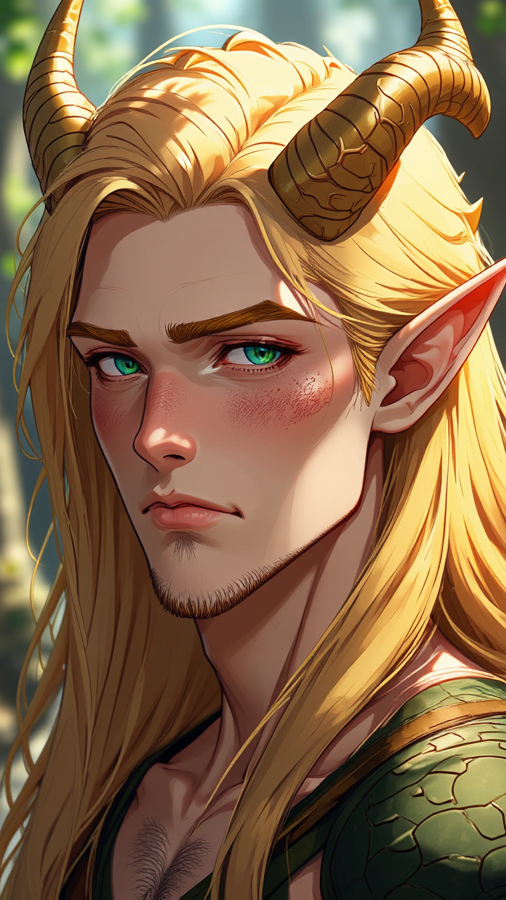 Adult male elf with
