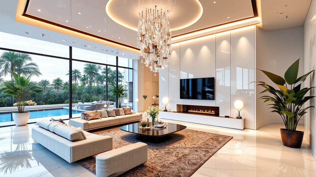 A luxurious 4-bedroom modern