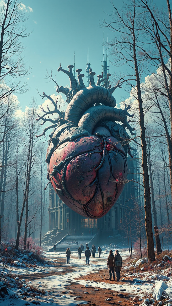 A detailed digital artwork