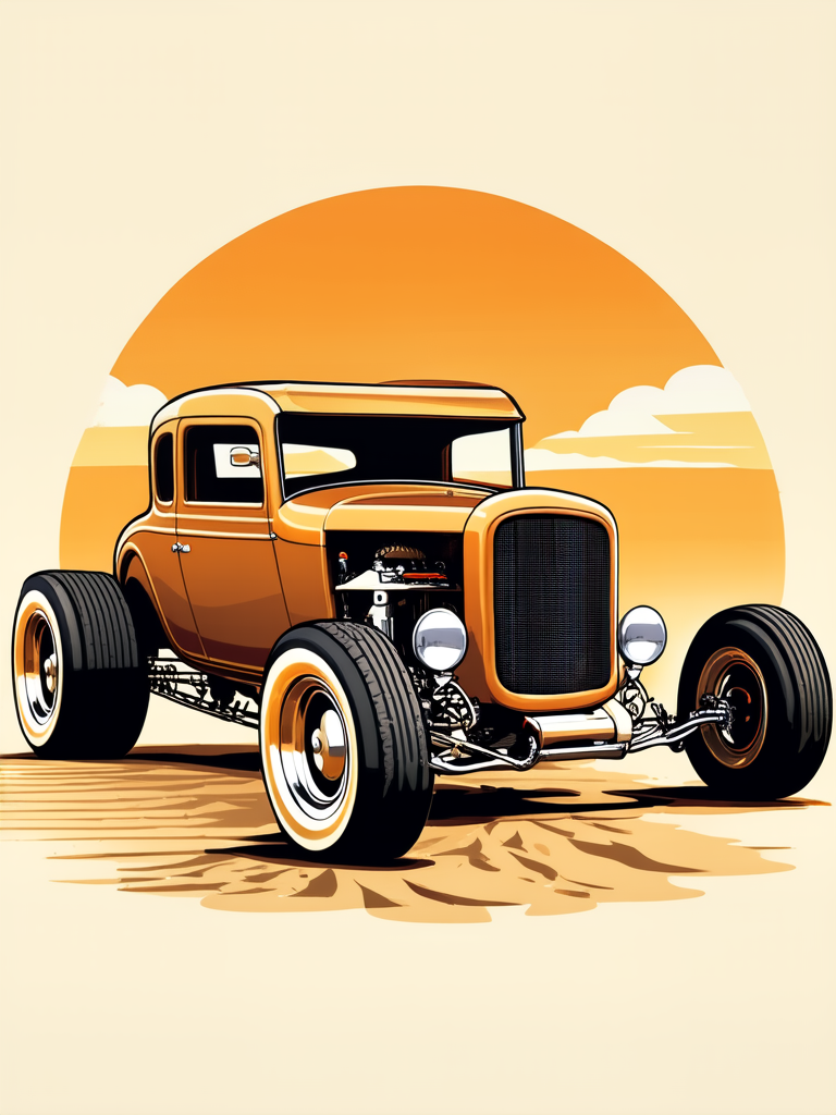 Hot rod in a