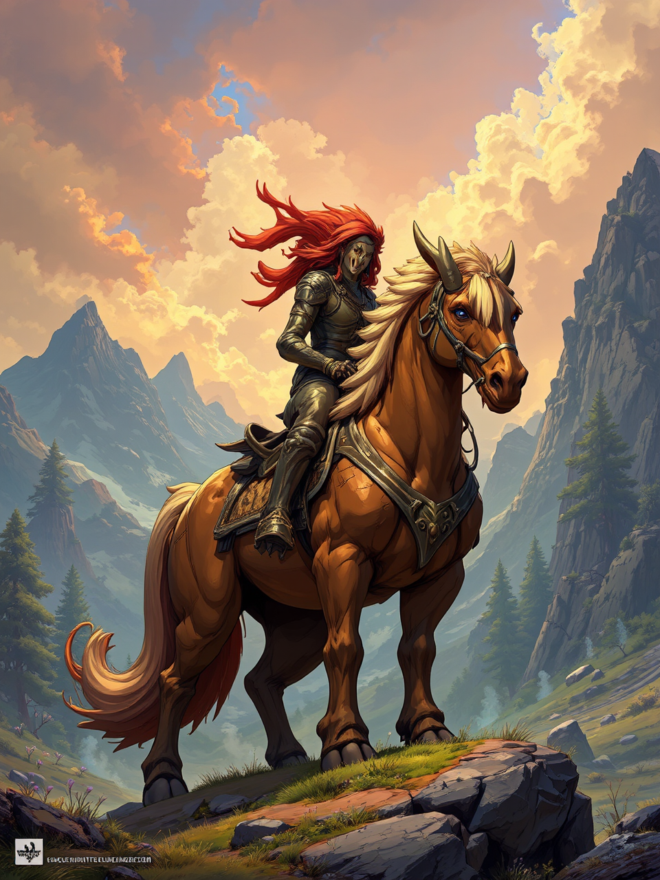 Epic brown steed screenshot.