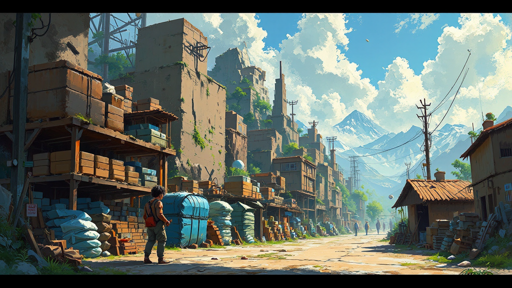 Warehouse in a fantasy