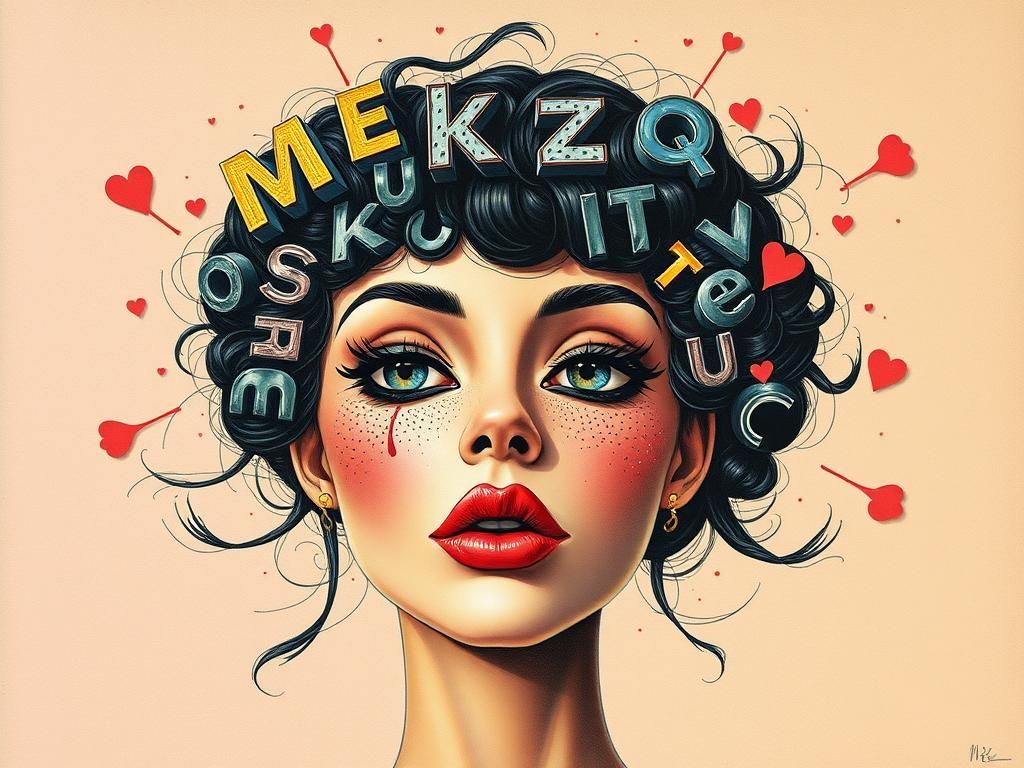 Pop Art Surreal Alphabet