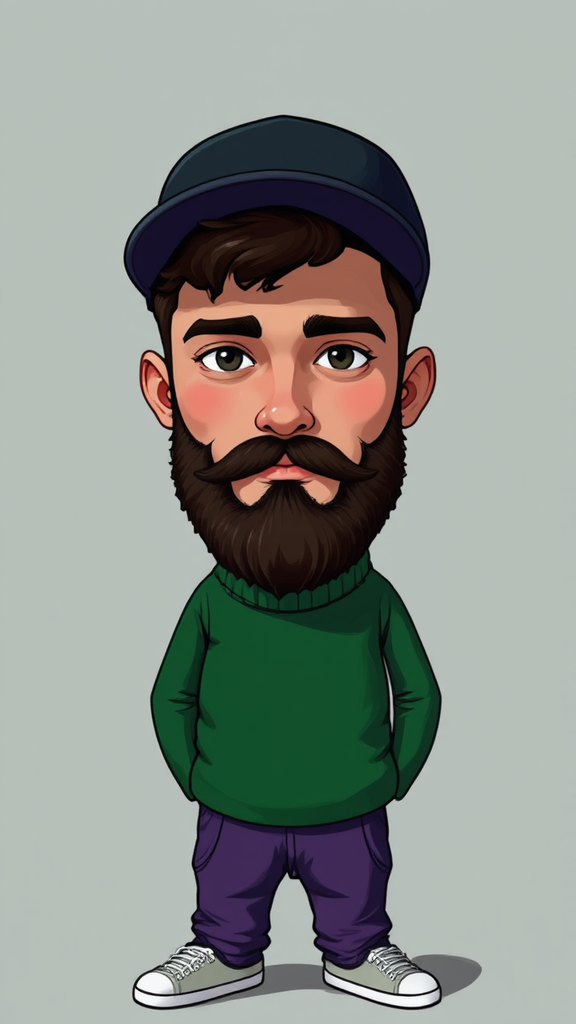 Young man in casual