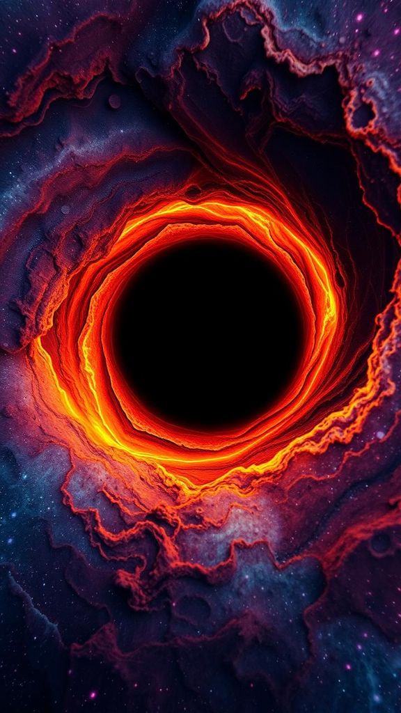 Cosmic Vortex of Vibrant