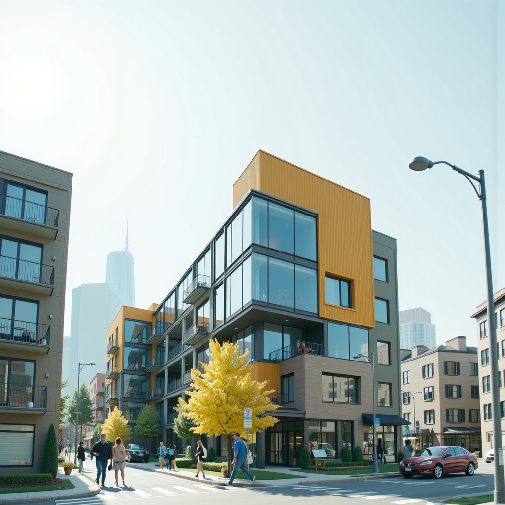 Sustainable mixed-use urban development