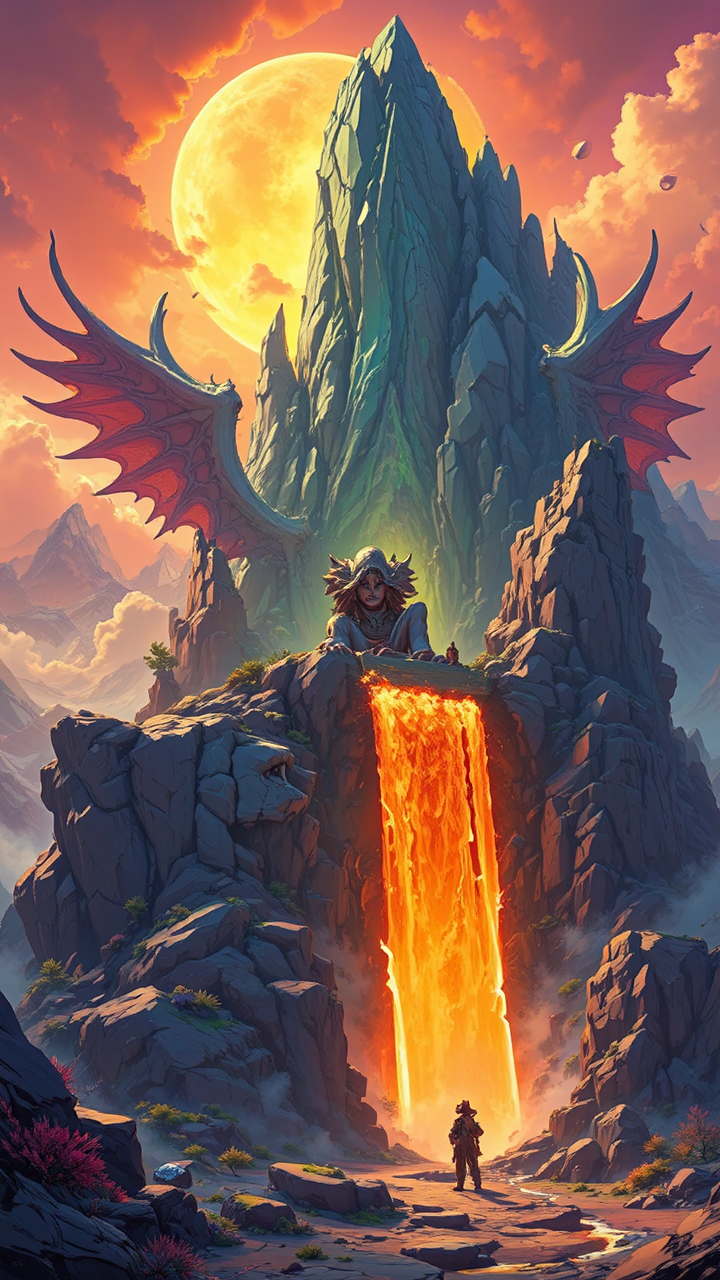 Epic flying mount in
