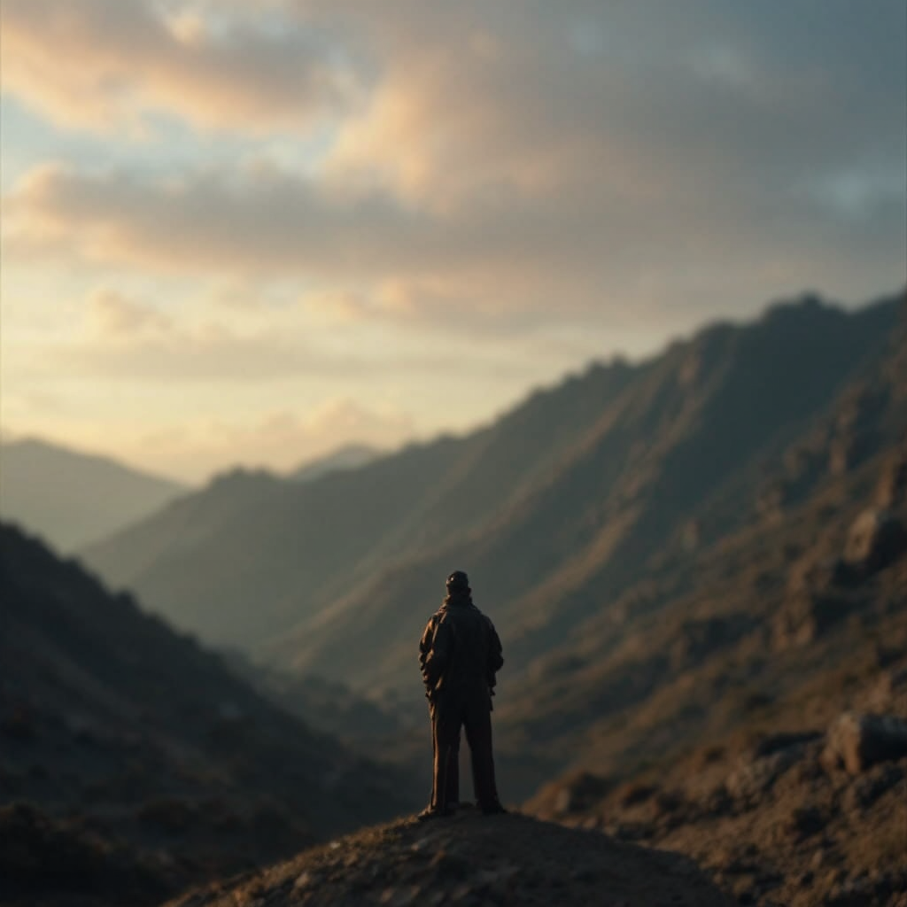 Matte painting of a